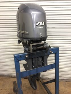  Used Yamaha 70 HP 4-Stroke Outboard Motor Engine